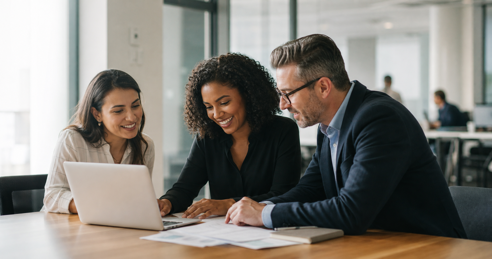Revops and Sales Team in Office Collaboration